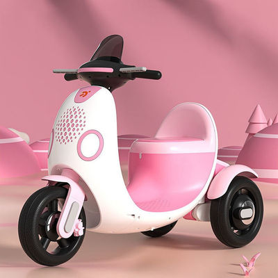 6v Electric Cute Kids Motorcycle driewieler met muziek en lichte motor 380*2 CBM 0.122m2
