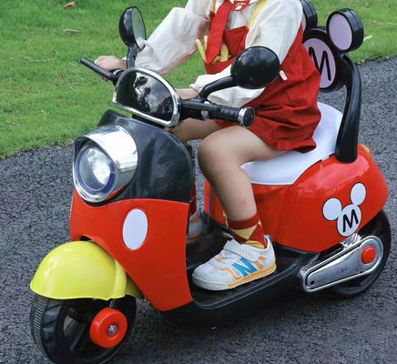 Unisex klassieke 6V elektrische rit op driewieler motorfiets auto voor 2-5 jaar kinderen 2024