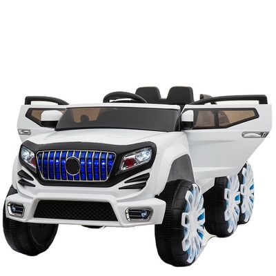 Afstandsbediening Kinderauto's 6*6 Elektrische rijdende auto's 12V met wiellichten Educatief speelgoed
