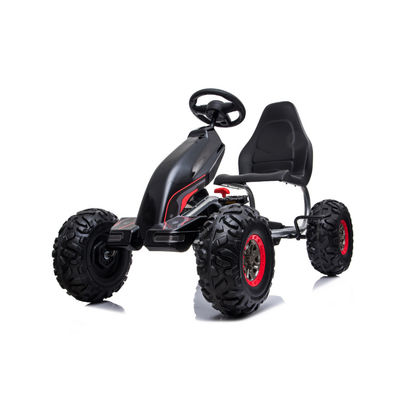 2-8 jarigen Geschikt voor baby's Rijd op Go Kart Plastic auto speelgoed met pedaal en EVA/inflatie wielen