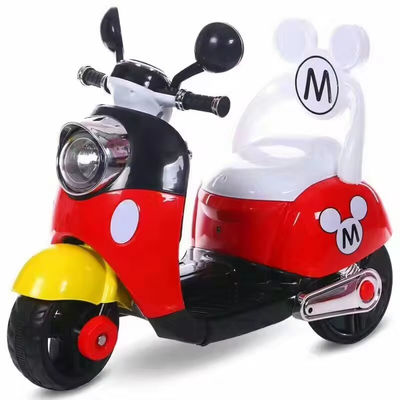 2023 Style Elektrische kindermotorfiets Rijd op auto met drie wielen en PP-plastic