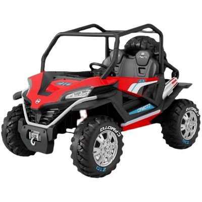 Populaire 12V UTV Rijd op de auto voor kinderen afstandsbediening LED-licht Twee zitplaatsen Rood Blauw Wit