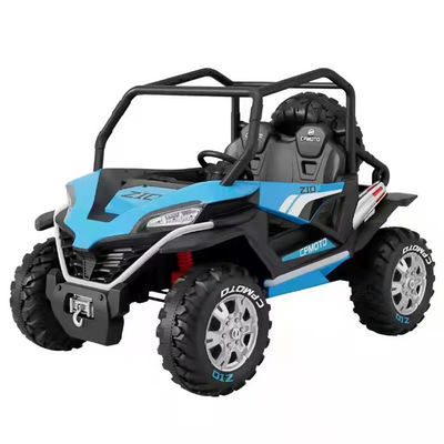 Populaire 12V UTV Rijd op de auto voor kinderen afstandsbediening LED-licht Twee zitplaatsen Rood Blauw Wit