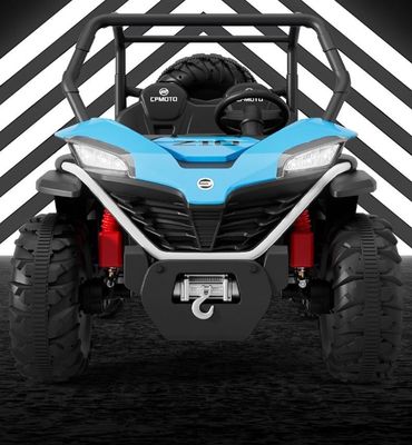 Populaire 12V UTV Rijd op de auto voor kinderen afstandsbediening LED-licht Twee zitplaatsen Rood Blauw Wit