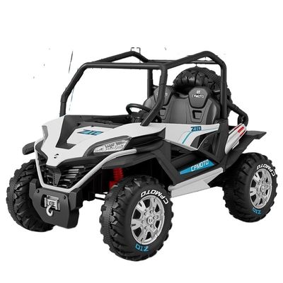 Populaire 12V UTV Rijd op de auto voor kinderen afstandsbediening LED-licht Twee zitplaatsen Rood Blauw Wit