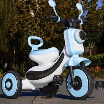 Lichtmuziek flitsend wiel Kinderen driewielige baby pedaal fiets voor 2-4 jaar