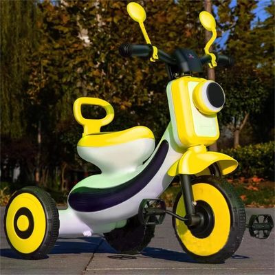 Lichtmuziek flitsend wiel Kinderen driewielige baby pedaal fiets voor 2-4 jaar