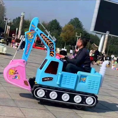 Kinderen amusements faciliteiten Rijd op 24V elektrisch speelgoed Auto met graafmachine modellen