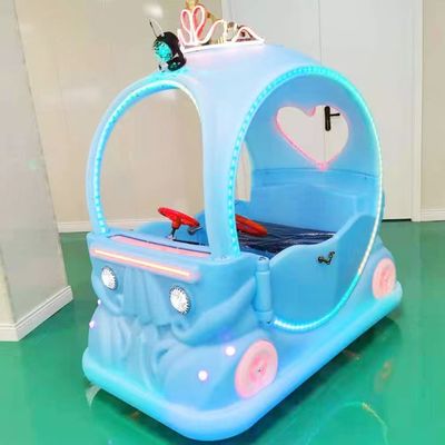 Princess Flower 24v elektrische rit in de auto voor kinderen 2 zitplaatsen poeder/blauw/groen Unisex