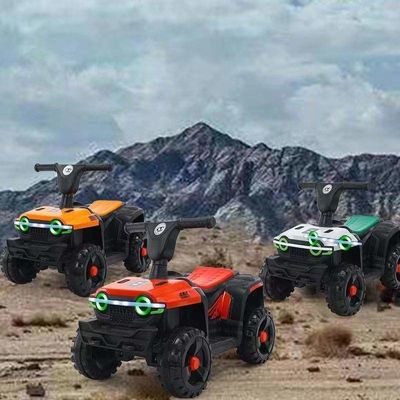 CE 3C gecertificeerde 6v ATV elektrische auto met muziek voor vroege onderwijs Unisex Ride On Toy