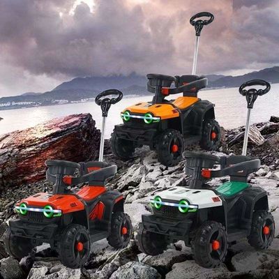 CE 3C gecertificeerde 6v ATV elektrische auto met muziek voor vroege onderwijs Unisex Ride On Toy