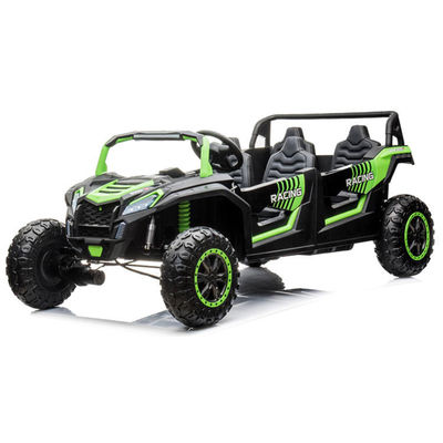 Afstandsbediening 24v UTV 4 zitplaatsen rijden op auto's voor volwassenen en kinderen in roodroze kleur