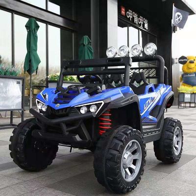Unisex baby kan zitten speelgoed oplaadbare batterij afstandsbediening 12v elektrische utv auto voor kinderen