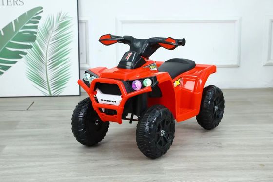 Leeftijdscategorie 2 tot 4 jaar Plastic Ride On 6V Electric Car Toys met verlichting en muziek