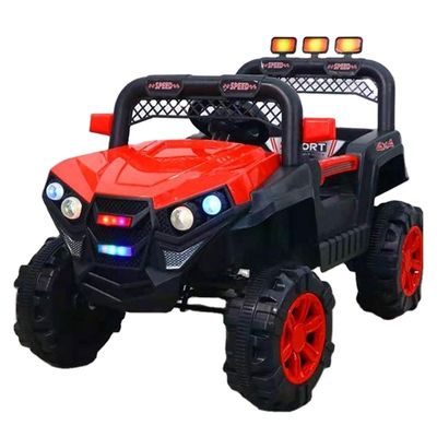 MP3-aansluiting en afstandsbediening 2 zitplaatsen rijden op SUV speelgoed voor kinderen 12v batterij elektrische auto