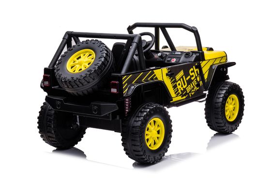 24 Volt Ride On Speelgoed met afstandsbediening en 2 zitplaatsen Plastic PP materiaal