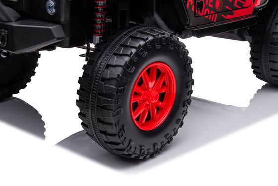 24 Volt Ride On Speelgoed met afstandsbediening en 2 zitplaatsen Plastic PP materiaal