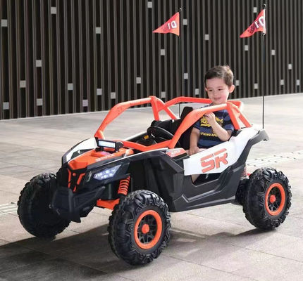 Kartongrootte 1295*810*413cm 24V elektrische kinderwagen met afstandsbediening en 2 zitplaatsen